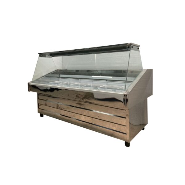 Heladera Batea Vidrio Recto 1.50 mts