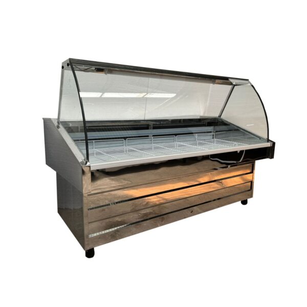 Heladera Batea Vidrio Curvo 2.40 mts - Imagen 3