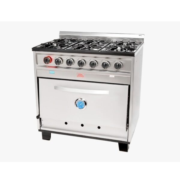 COCINA SEMI-IND. 6h Esmer. Tc valv. Tecno Calor