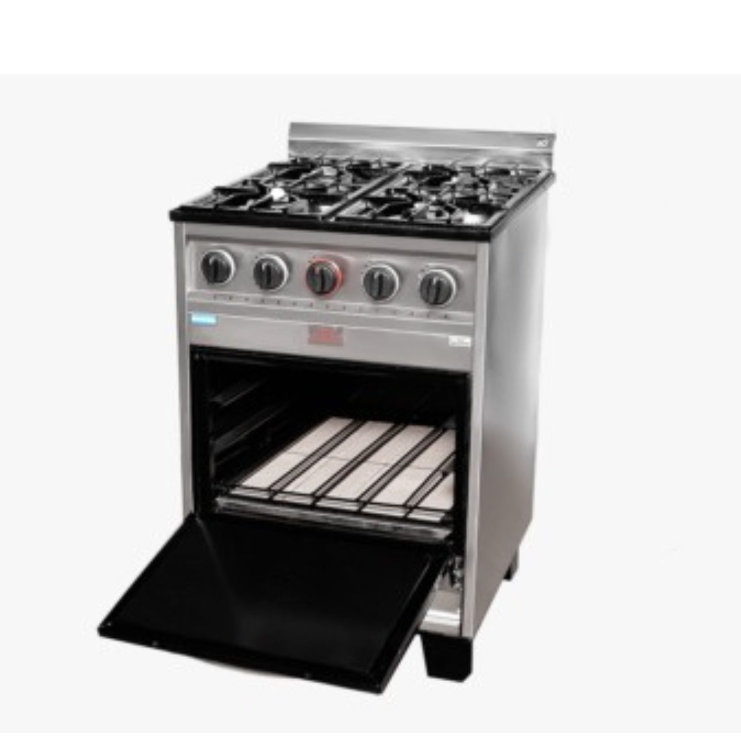 COCINA SEMI-IND. PETIT 580 ESMERILADA 4H T.CIEGA Tecno Calor - Imagen 2