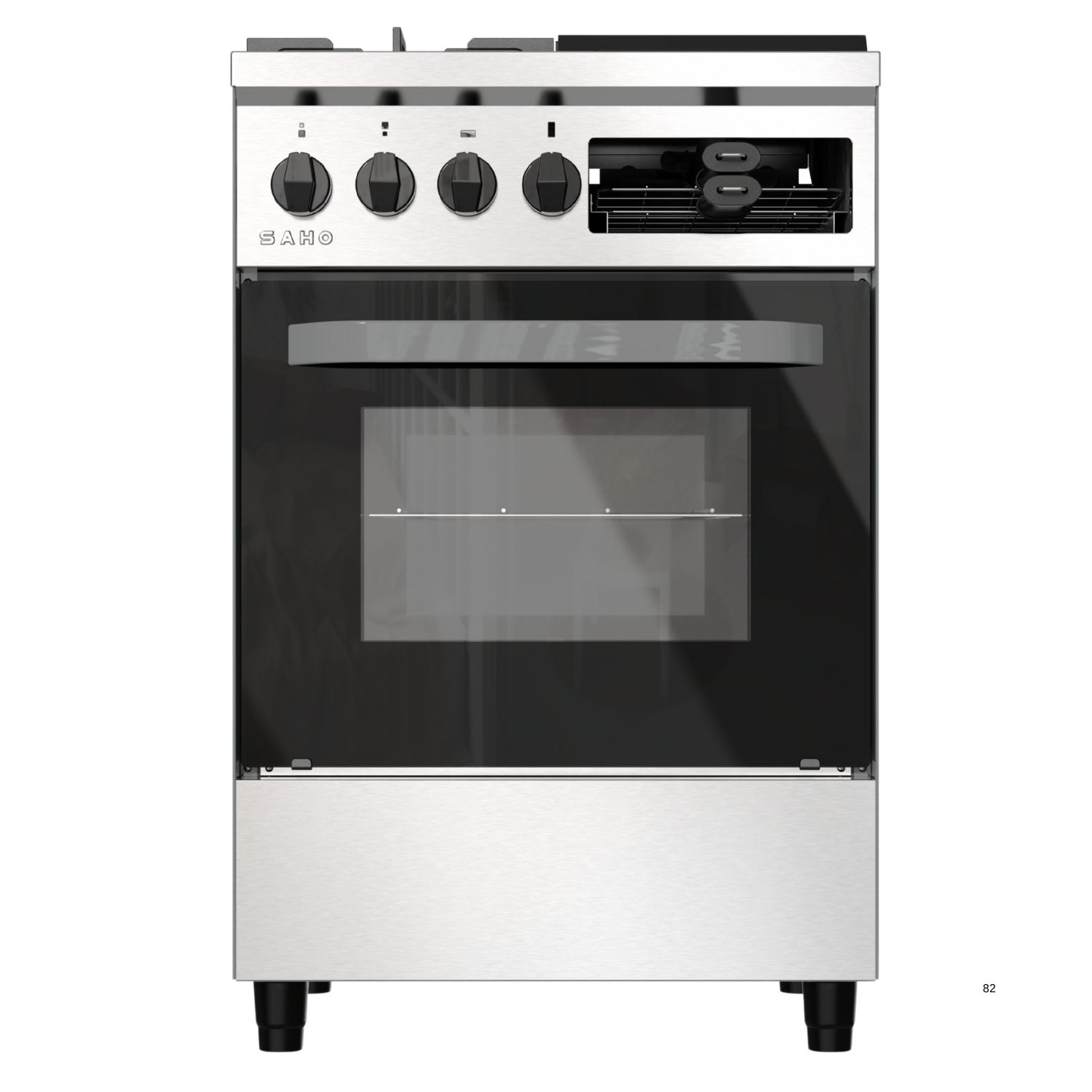 COCINA KUMA 550 MULTIGRILL 2H + PLANCHA + CARLITERO Saho - Imagen 2