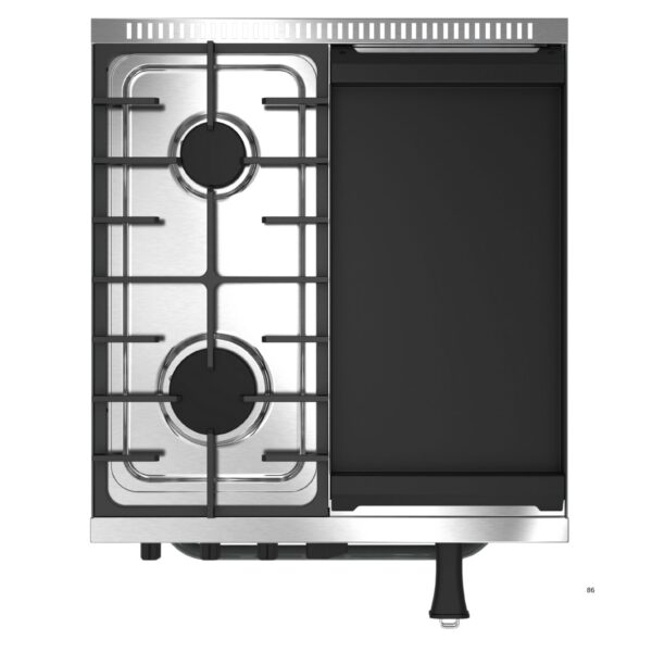 COCINA KUMA 550 MULTIGRILL 2H + PLANCHA + CARLITERO Saho - Imagen 6