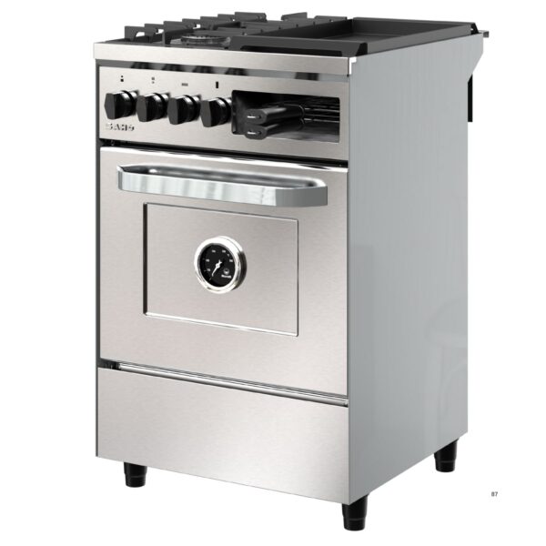 COCINA KUMA 550 MULTIGRILL 2H + PLANCHA + CARLITERO Saho - Imagen 7