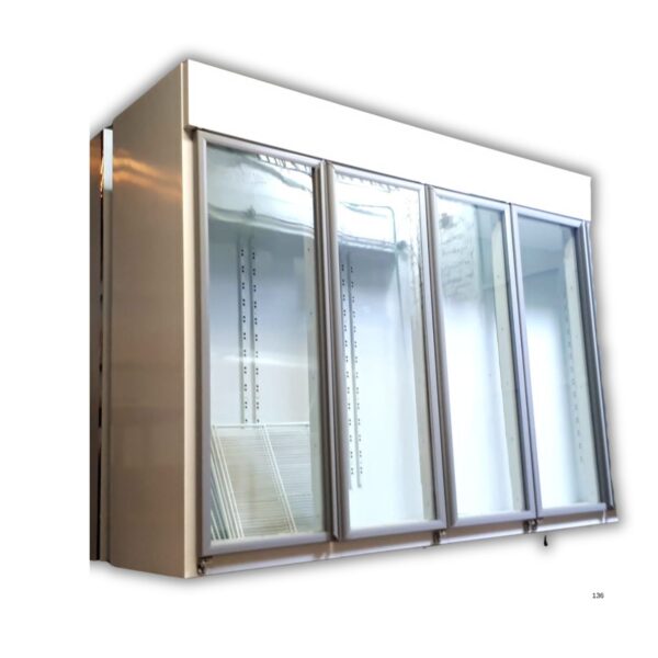 Heladera Exhibidora Vertical 4P
