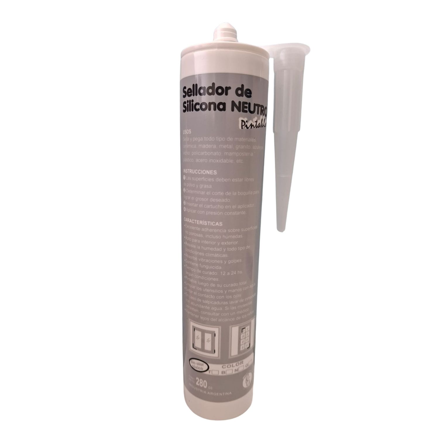 Sellador Regidor Neutro Gris 280cc - Imagen 2